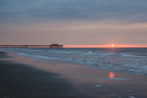 Myrtle Beach Pier Sunrise