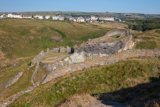 Tintagel Castle print
