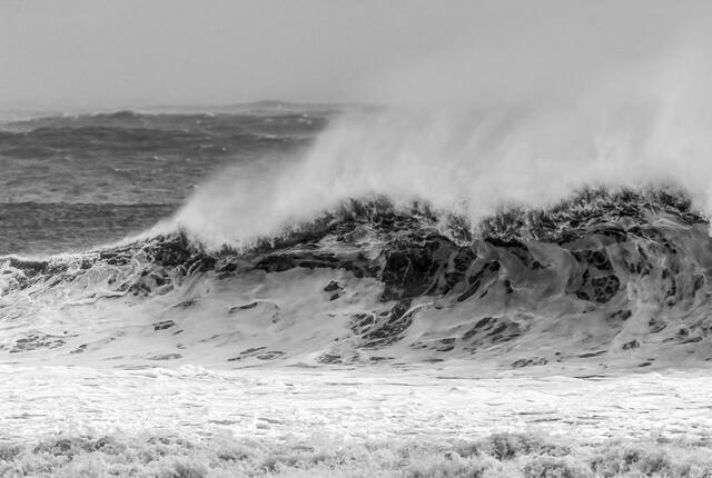 Hurricane Charley Waves 2 print