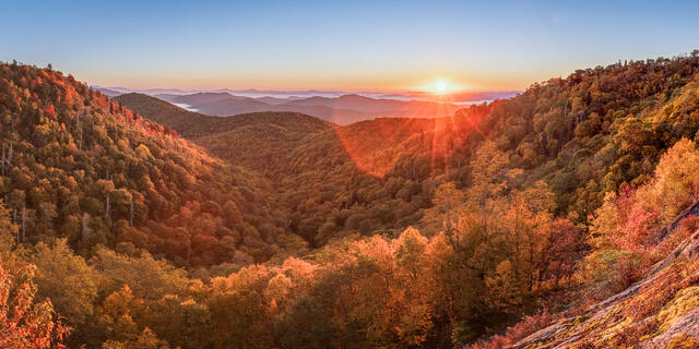 East Fork Overlook print