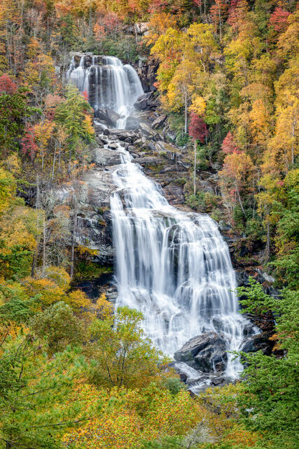 Upper Whitewater Falls print