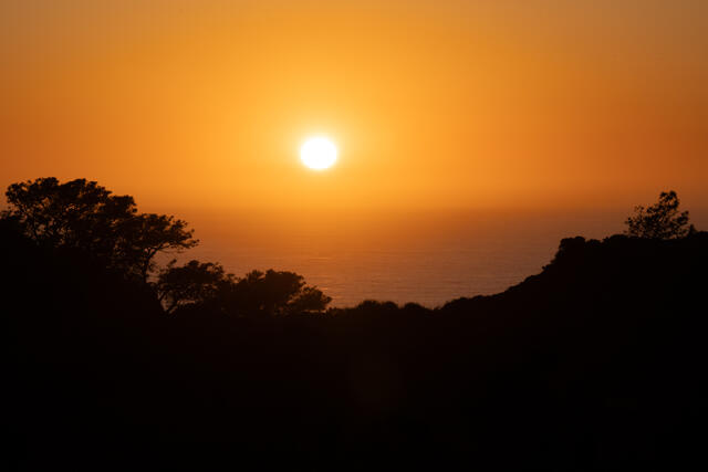 Sunset at Torrey Pines print