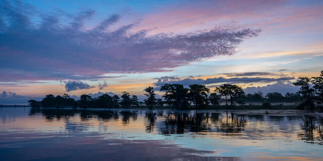 Dawn on the River print