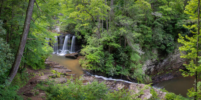 Brasstown Falls print