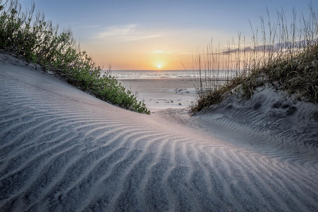 Dawn at the Dunes print