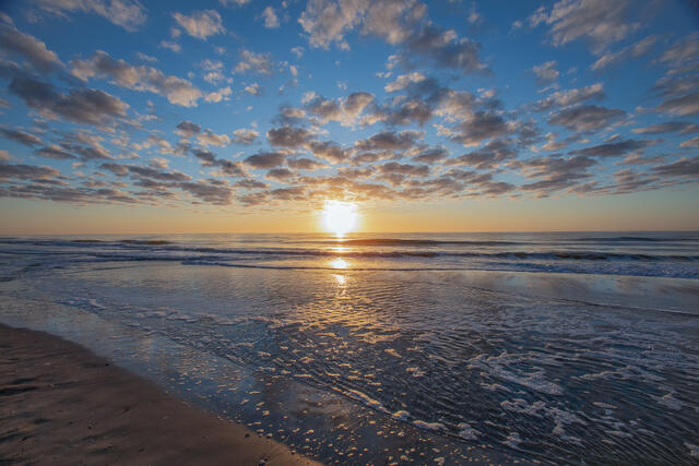 Atlantic Ocean Sunrise print