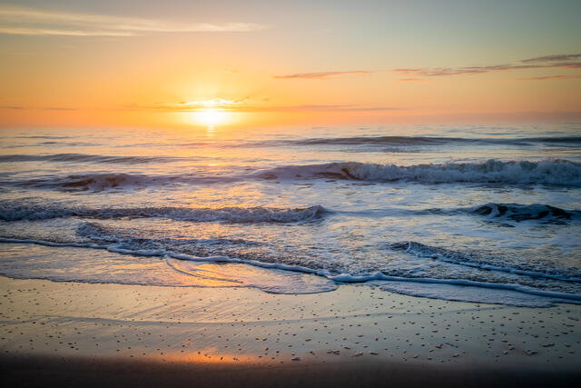 Atlantic Ocean Sunrise print