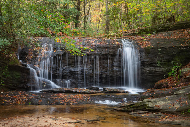 Wildcat Branch Falls print